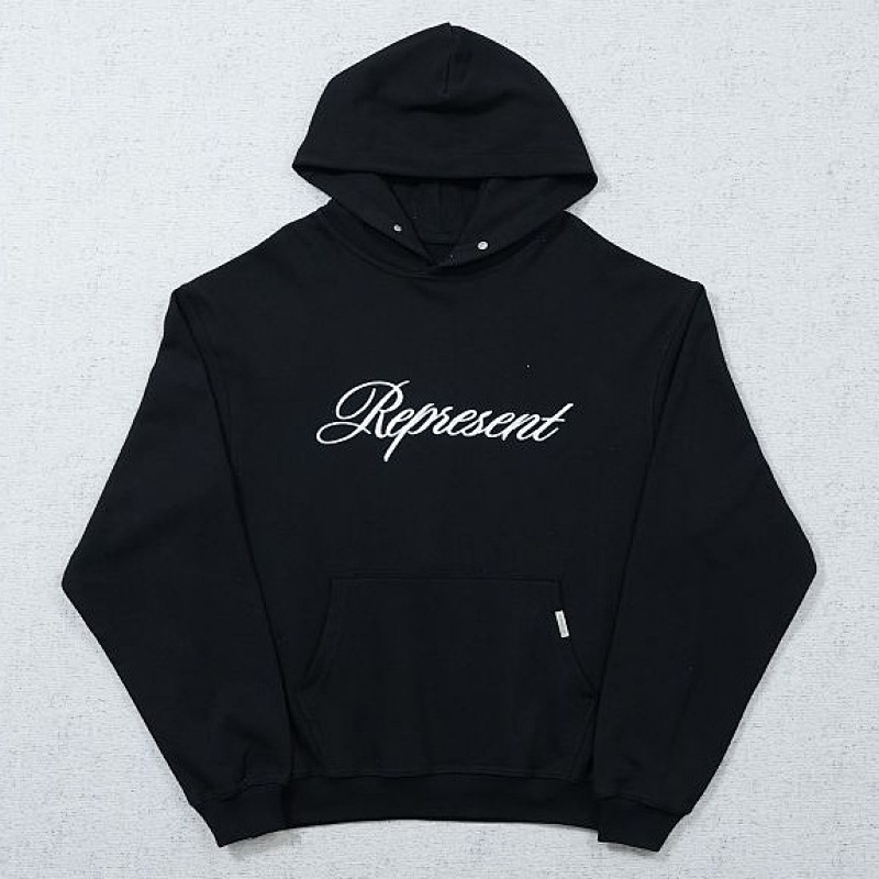 Represent Script Logo Hoodie