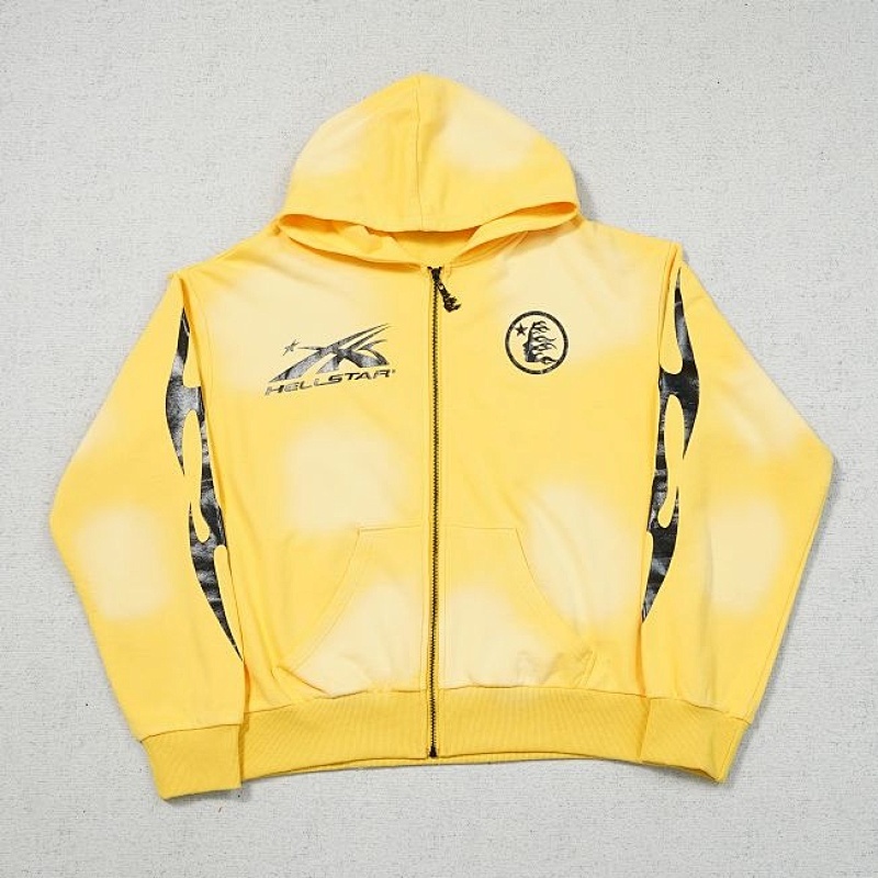 Hellstar Sports Zip Up Hoodie