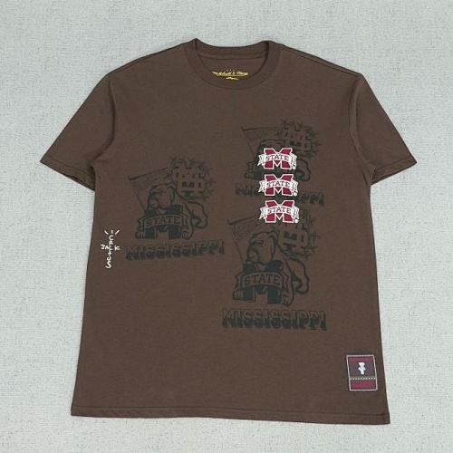 Travis Scott Cactus Jack X Mitchell X Ness Tee