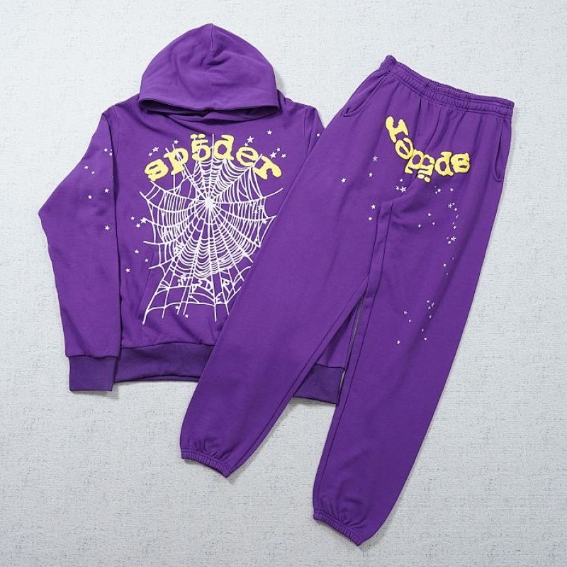 +198 Sp5der Zip Up Hoodie