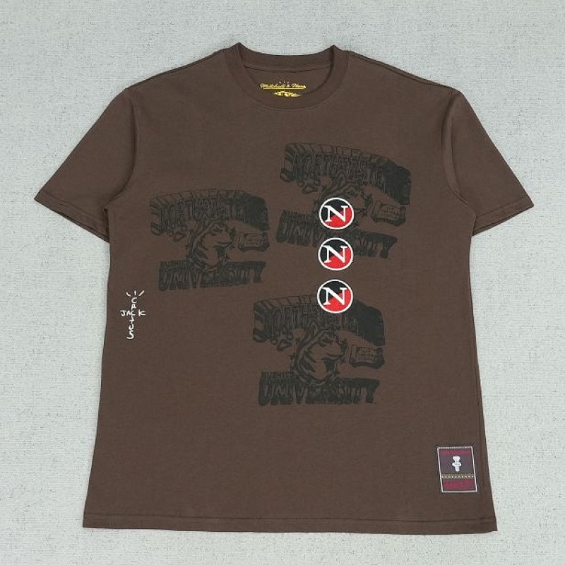 Travis Scott Cactus Jack X Mitchell X Ness Tee