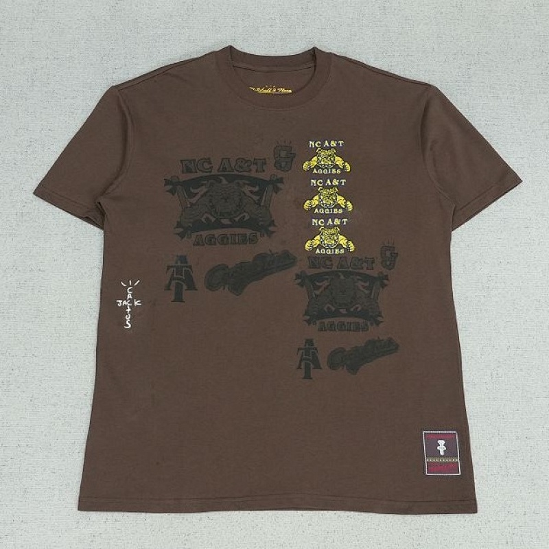 Travis Scott Cactus Jack X Mitchell X Ness Tee