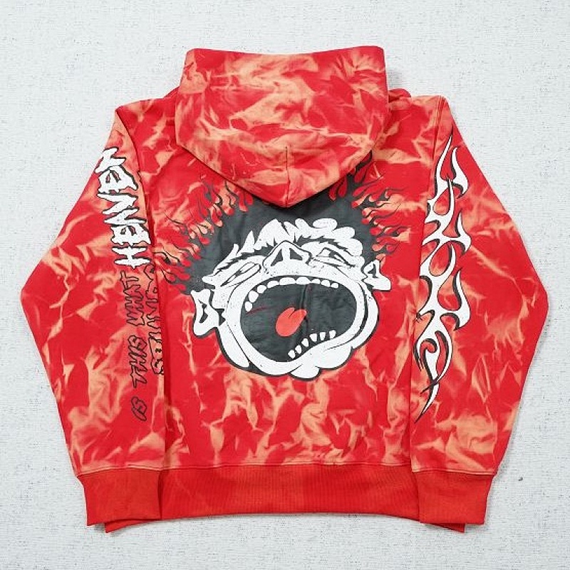 Hellstar Studios Records Red Hoodie