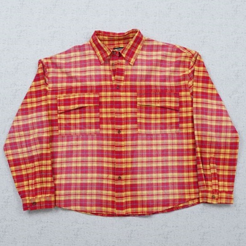 Far Washed Flannel Shirts