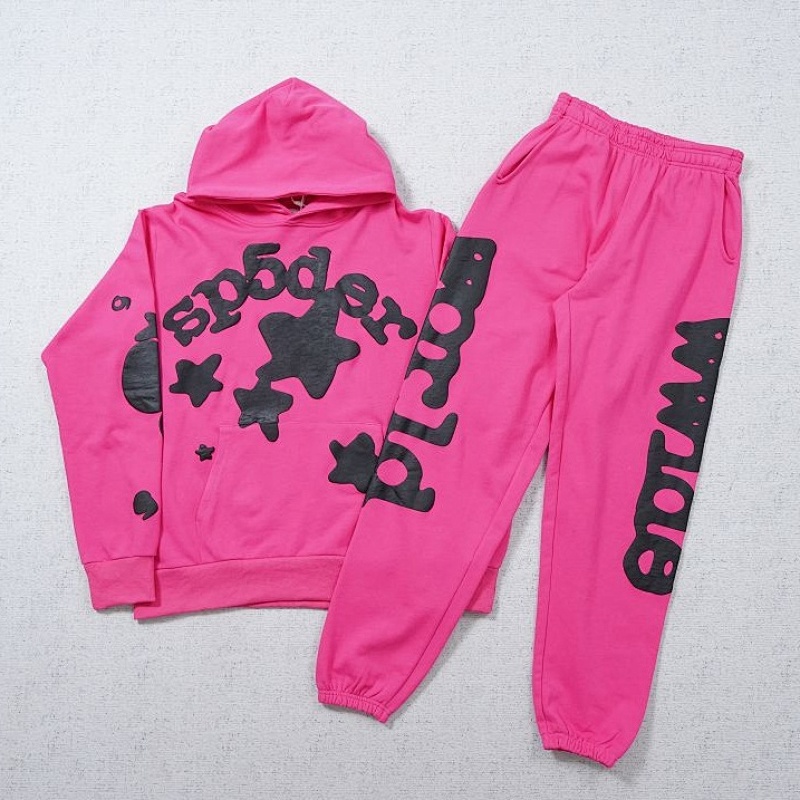 +198 Sp5der Zip Up Hoodie