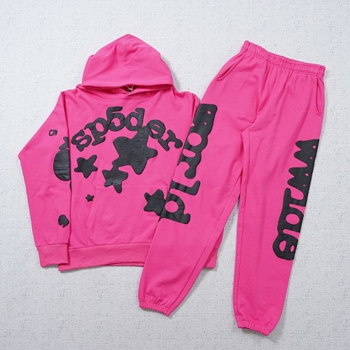 +198 Sp5der Zip Up Hoodie