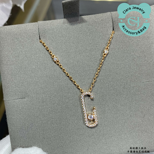 Ma Half Circle Full Diamond Smart Necklace