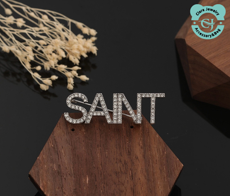 Saint Laurent FG Brooch 45