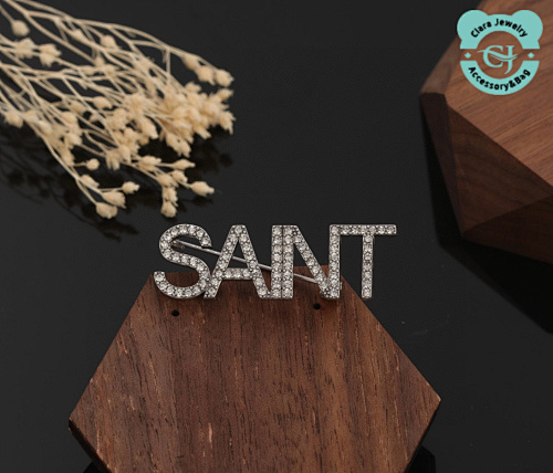 Saint Laurent FG Brooch 45