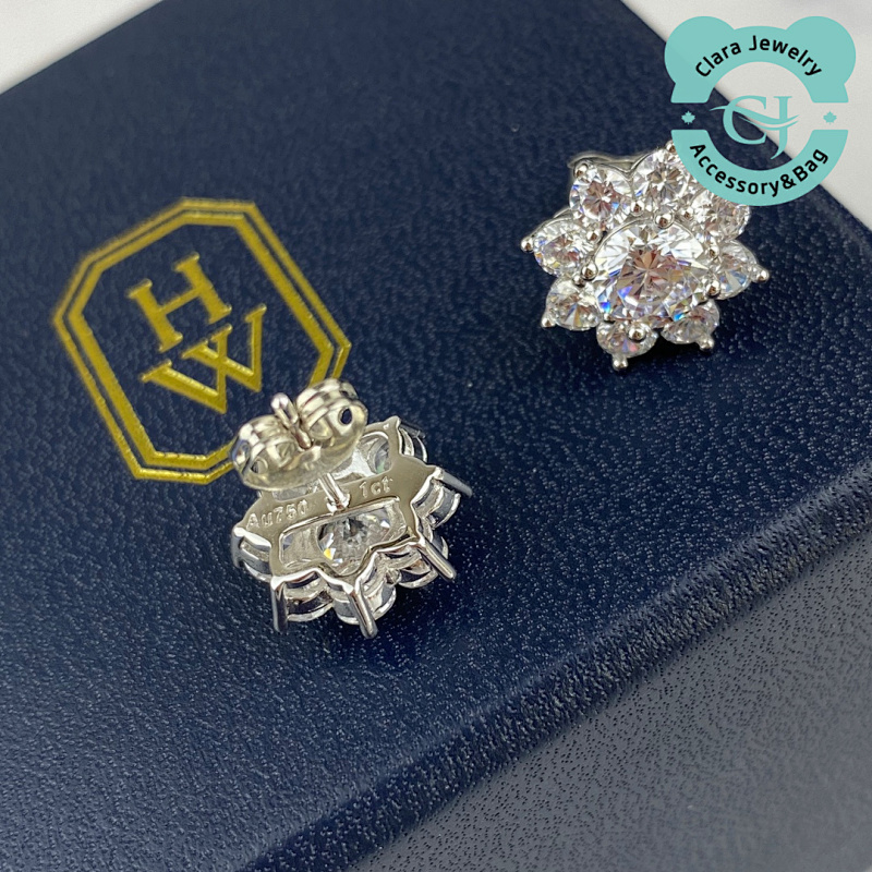 Hw Harry Winston Sun Earrings