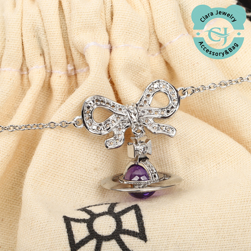 Vivienne Bow Necklace