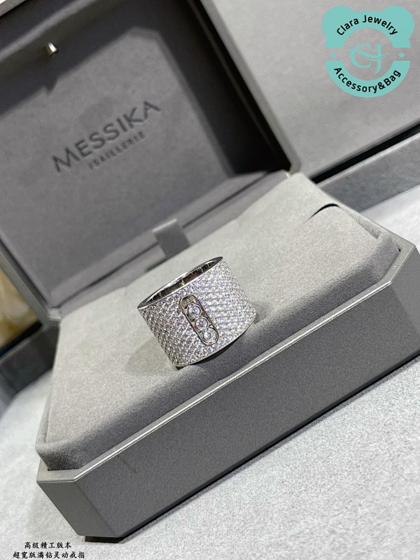 Ma Extra Wide Full Diamond Smart Ring