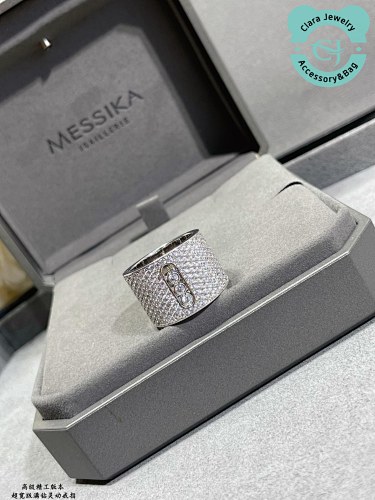 Ma Extra Wide Full Diamond Smart Ring