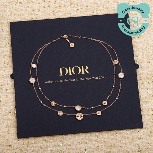 Dior Compass Double Necklace
