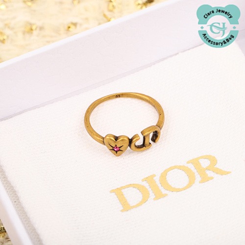 D Vintage Love Cd Bead Ring