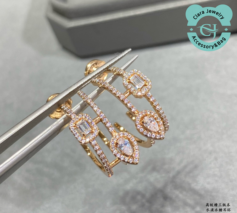 Mka Water Drop Rock Candy Earrings