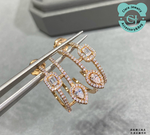 Mka Water Drop Rock Candy Earrings