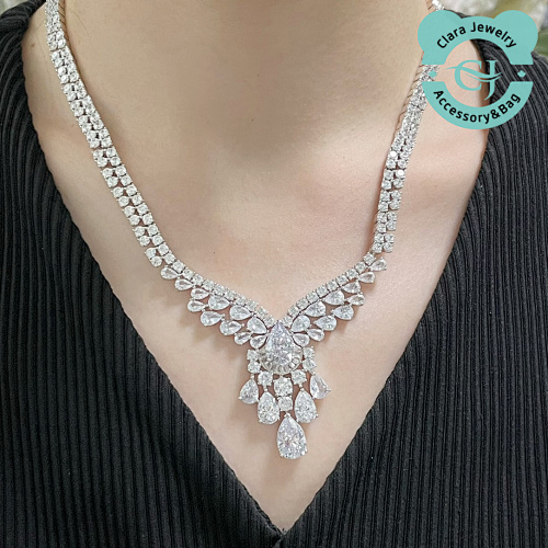 Imported Customized High-End Water Drop Necklace
