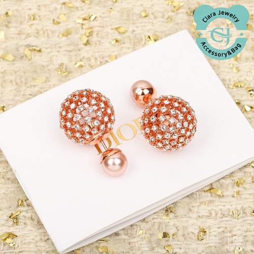D Or Large And Small Pearl Earrings