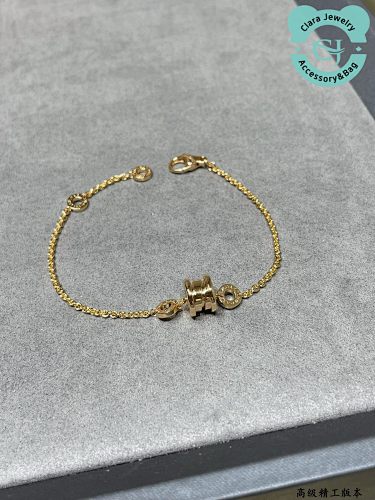 Bulgari B Vlg Ari Seiko Cnc Light Gold Small Spring Bracelet