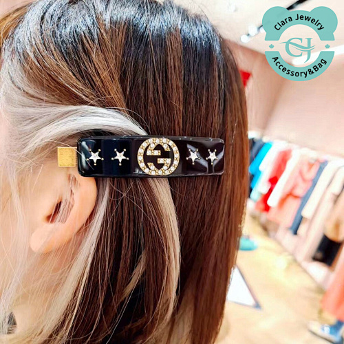 Gucc Acrylic Letter Hairpin