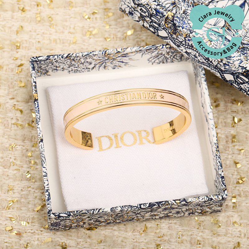 Letter D Open Bracelet