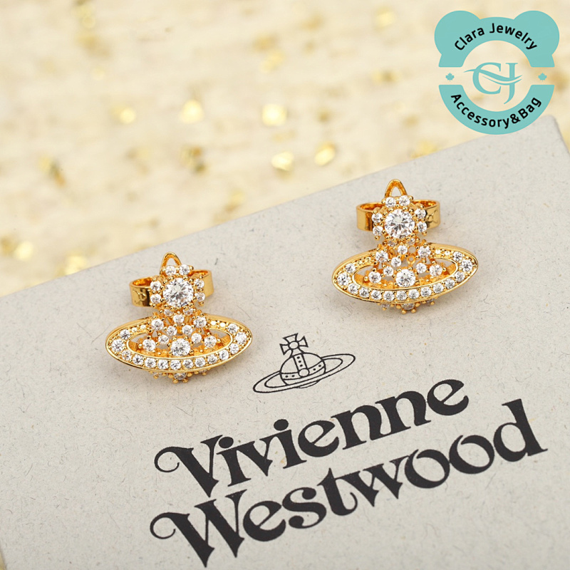 Vivo Hollow Saturn Earrings
