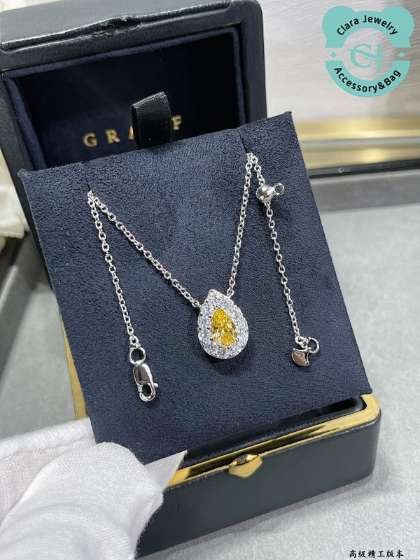 Graff Drop-Shaped Yellow Diamond Necklace20240607200