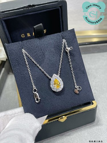 Graff Drop-Shaped Yellow Diamond Necklace20240607200