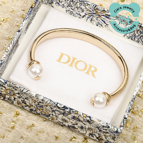 D Open Double Bead Bracelet