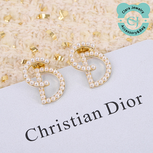 Dior Cd Pearl Earrings