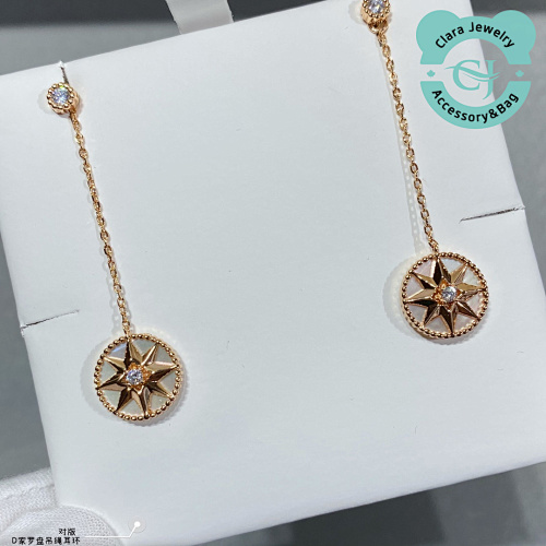 Dior Compass Lanyard Earrings