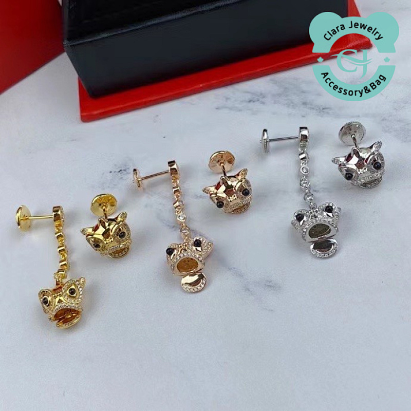 Queelin Dancing Lion Earrings