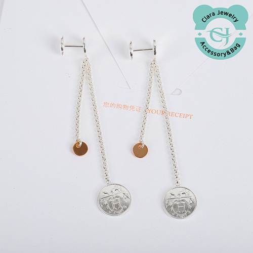 Hermès Hermes Ex-Libris Earrings