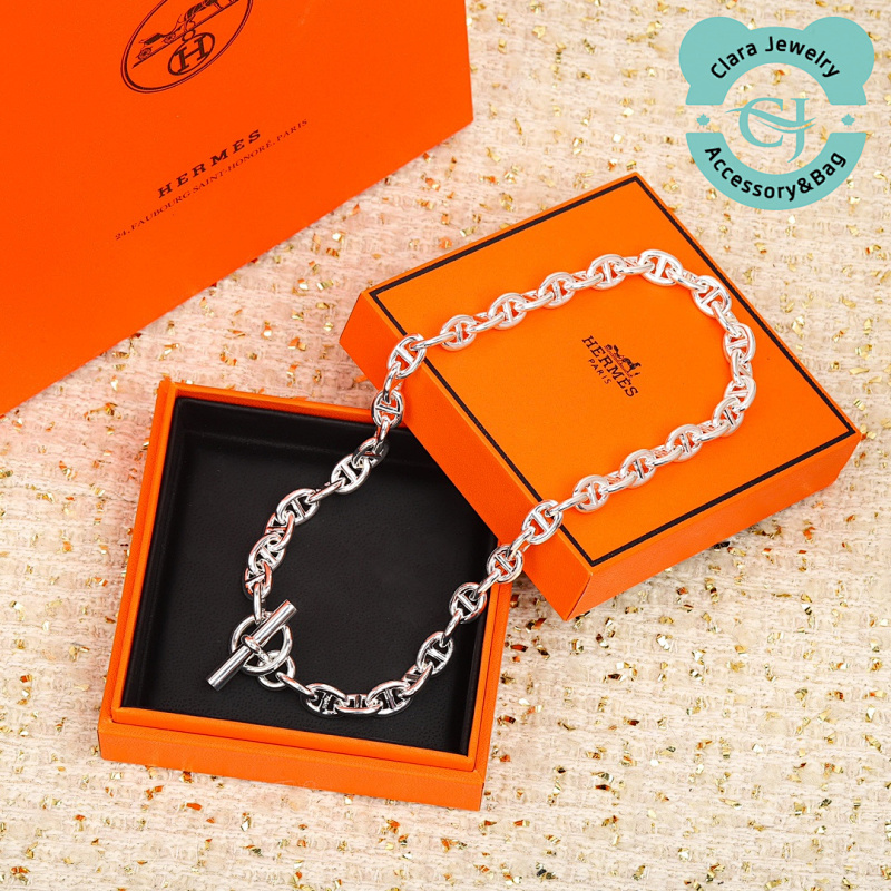 Hermès Pig Nose Necklace Thick Version