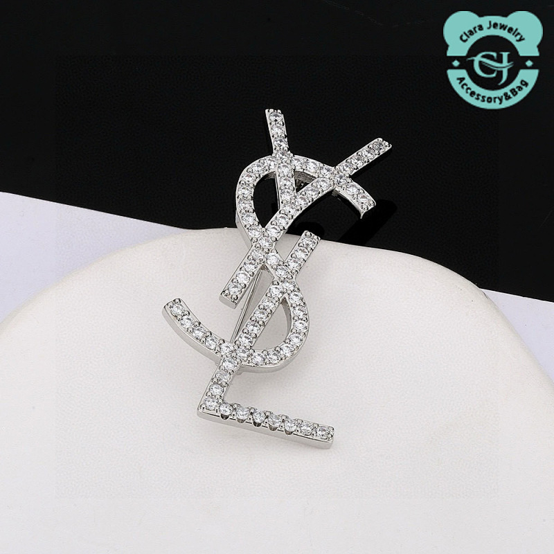 Saint Laurent FG Brooch 45