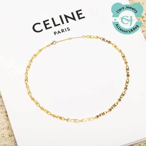 C Circle Letter Necklace