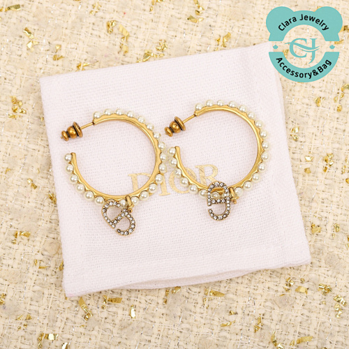 Dior Cd Millet Earrings