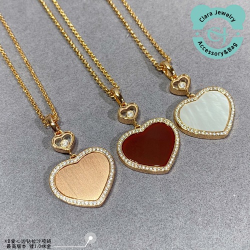 Chord Heart Side Diamond Lassa Necklace