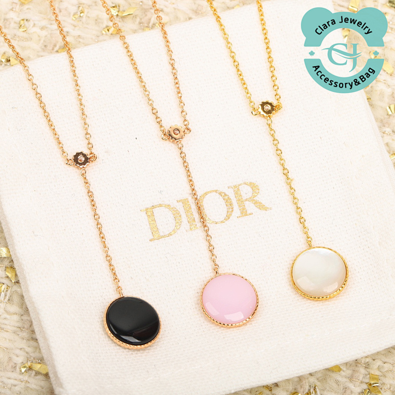Dior Compass Diamond Necklace