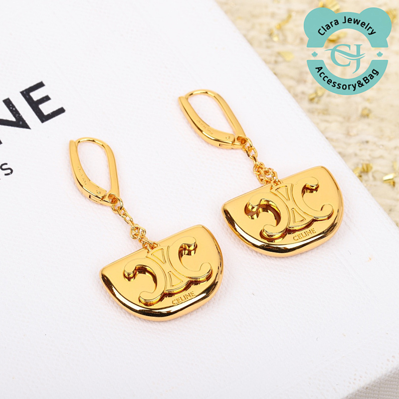 Celine Hollow Arc De Triomphe Ear Hook