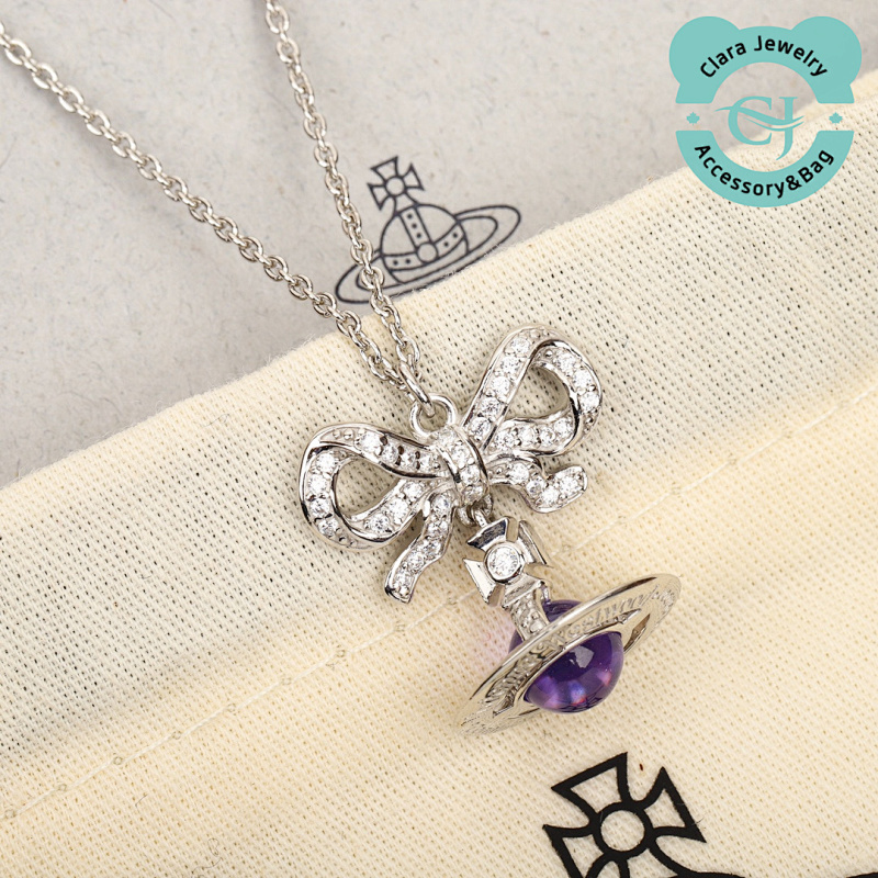 Vivienne Bow Necklace