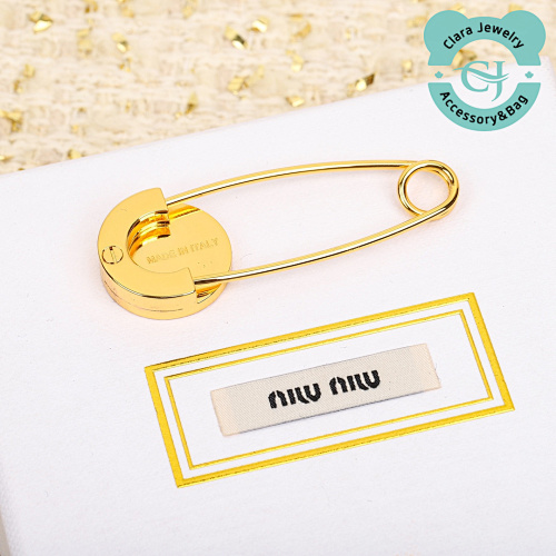 M Um U Brooch