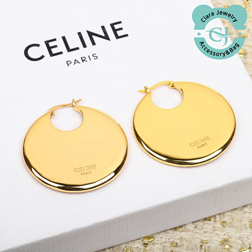 C Round Braided Earrings