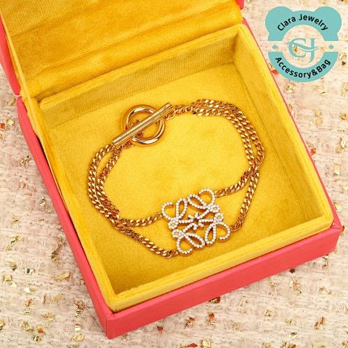 Loewe Loe Rhombus Diamond Necklace Bracelet