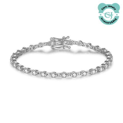Ebay Hot Sale Fashion Temperament Simple Personality Moissan Bracelet Women