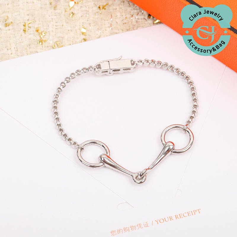 Scarf Clasp Diamond Bracelet