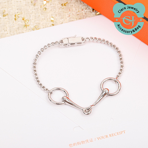Scarf Clasp Diamond Bracelet