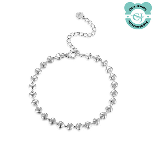 Silver Factory Cross-border Hot Spot Love Bracelet