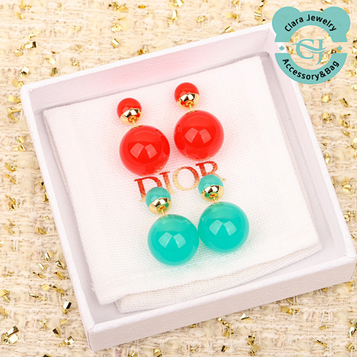 D Candy Size Bead Earrings